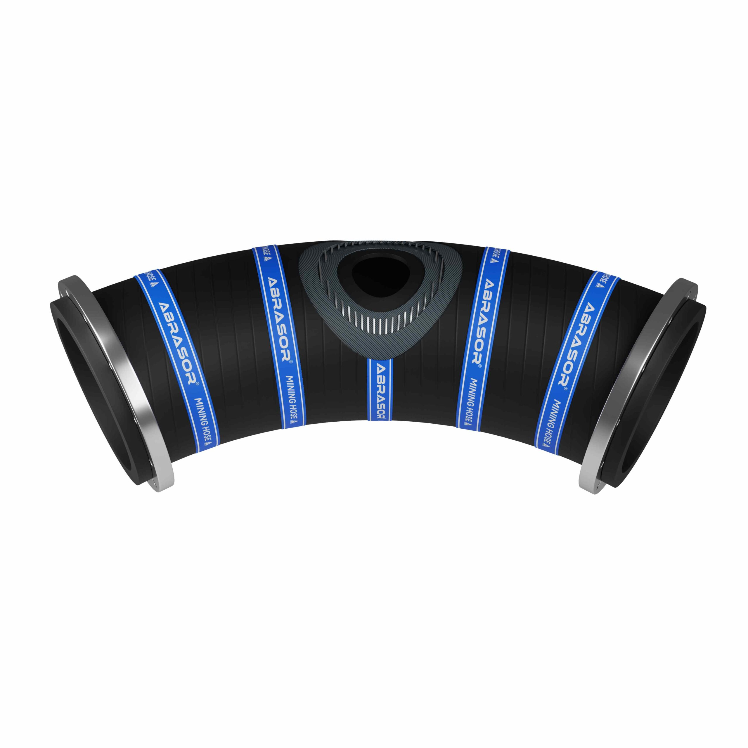 Abrasor® X30-Series Preformed Bend Mining Hose