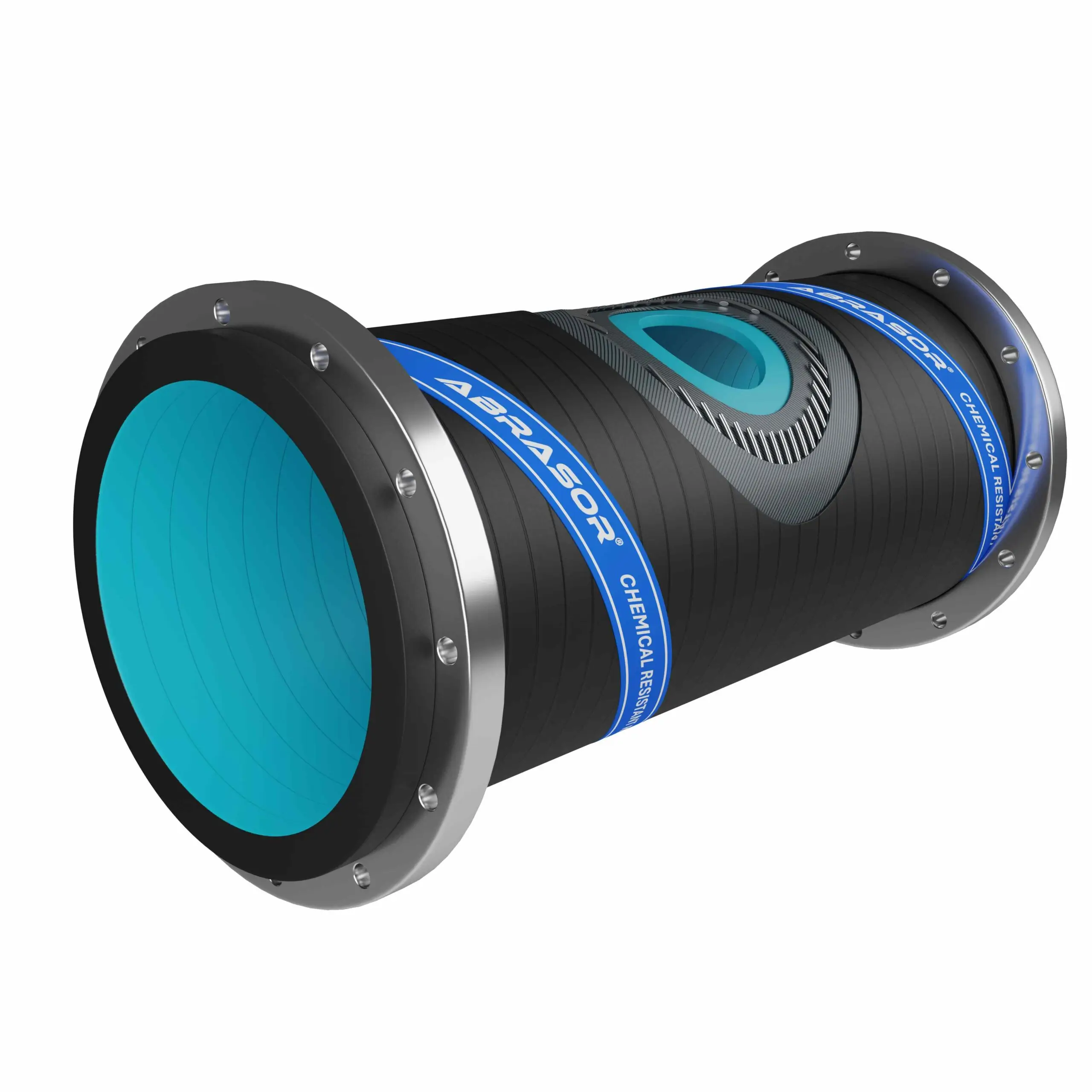 Abrasor® X70-Series Chemical Resistant Rubber Hose