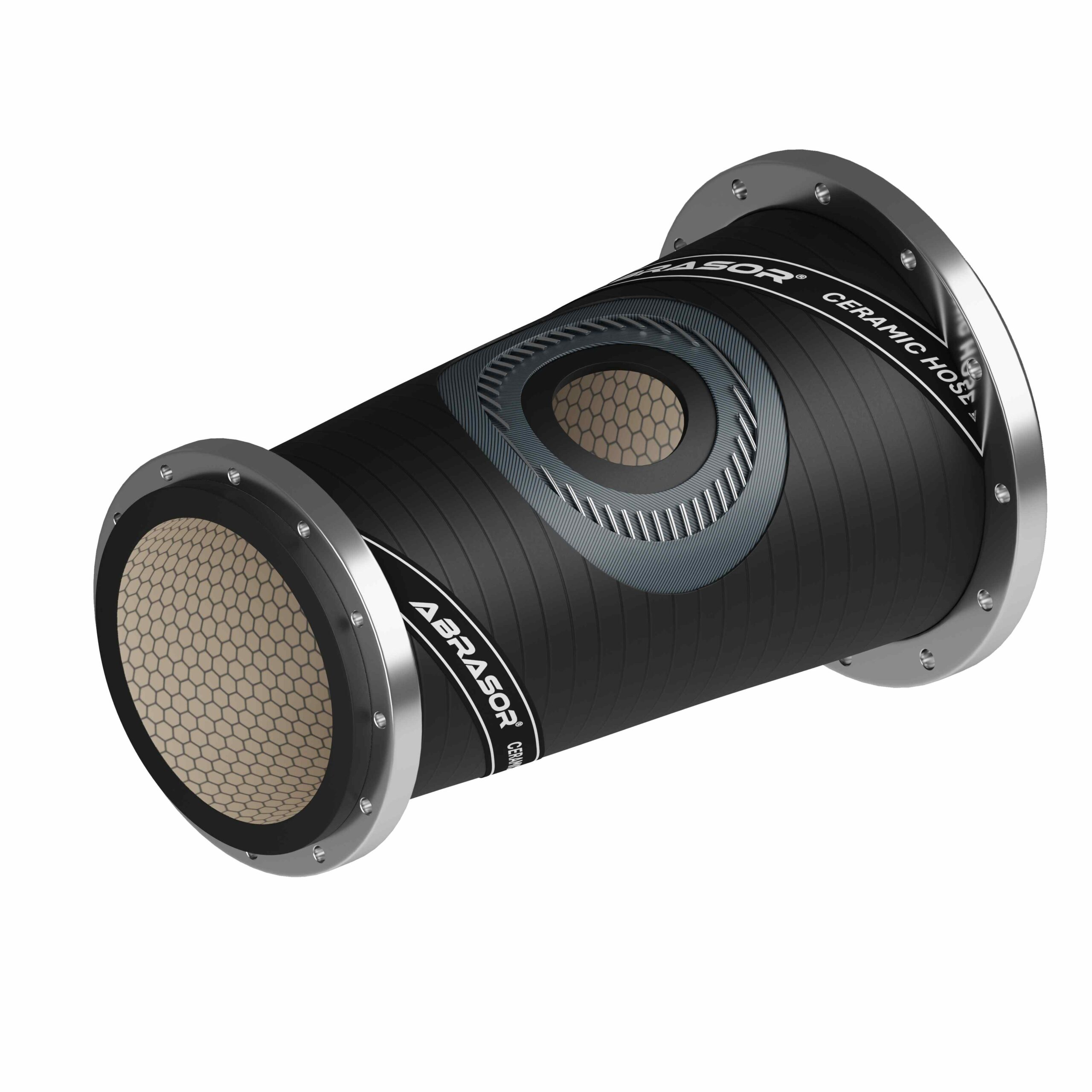 Abrasor® XC30-Series Reducer Ceramic Hose